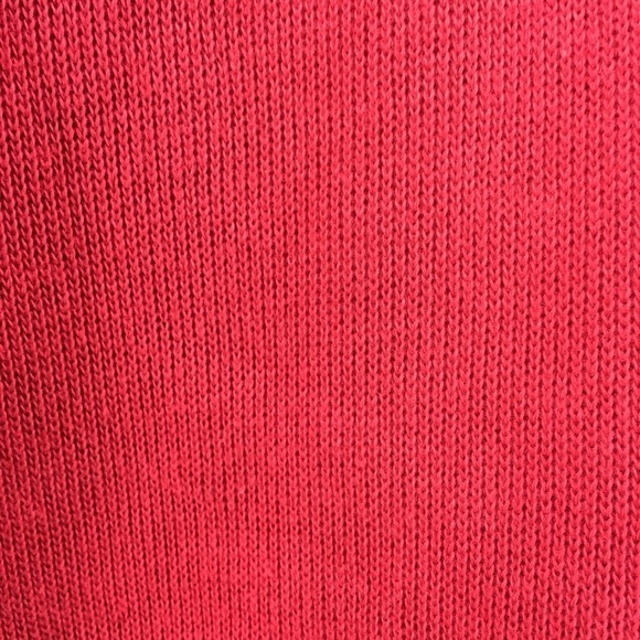 Liz Claiborne Red Crew Neck Cotton Sweater sz M - Picture 8 of 11